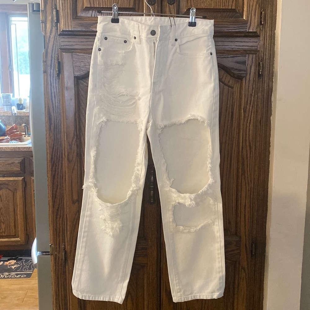 NWT!⭐️Carmar Hermia white jeans, Size 25